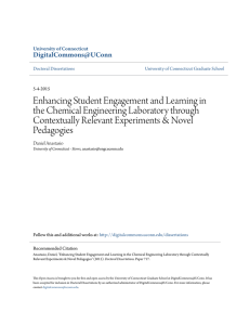 Enhancing Student Engagement and Learning in the Chemical