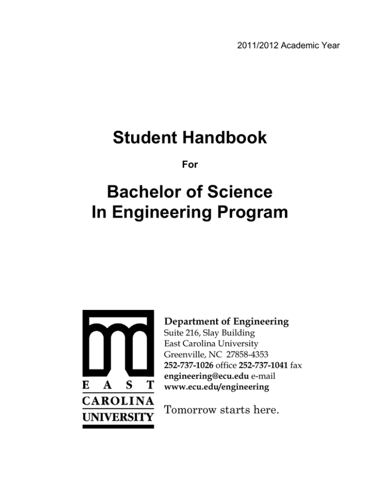 Engineering Student Handbook