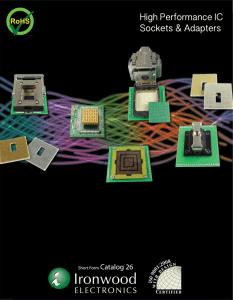 Catalog - Ironwood Electronics