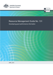 RMG-131 Developing good performance