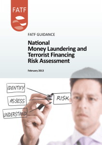 FATF Guidance National Money Laundering and Terrorist Financing