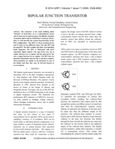 bipolar junction transistor