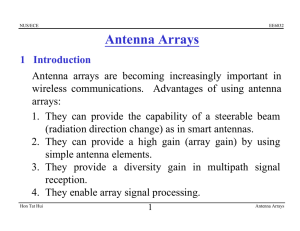 Antenna Arrays Theory