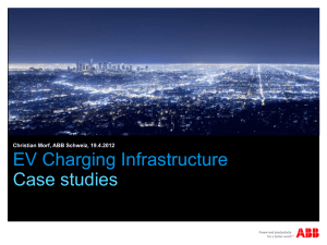 EV Charging Infrastructure Case studies