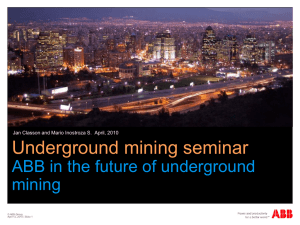 ABB Underground Mine Future