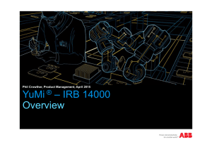 YuMi® – IRB 14000 Overview