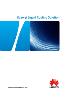 Huawei Liquid Cooling Solution