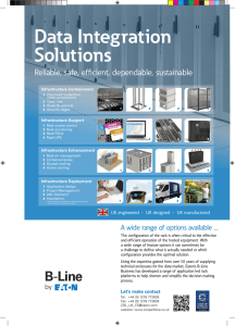 Data Integration Solutions - Cooper B-Line