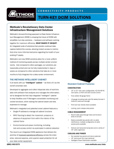 Methode Turn-key DCIM Solutions