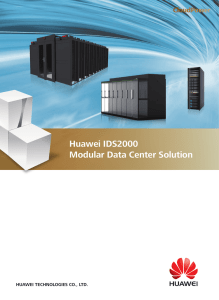 Huawei IDS2000 Modular Data Center Solution