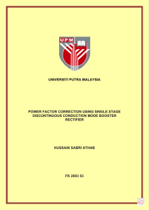 universiti putra malaysia power factor correction using single