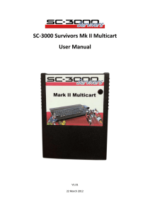 SC-3000 Multicart User Manual v1.01