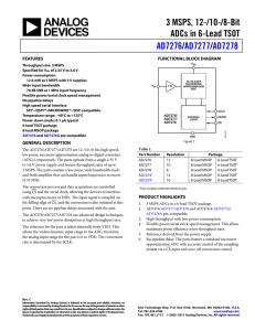 AD7277BRMZ - Analog Devices, Inc.
