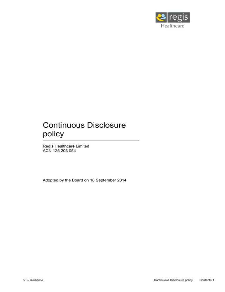 continuous-disclosure-policy