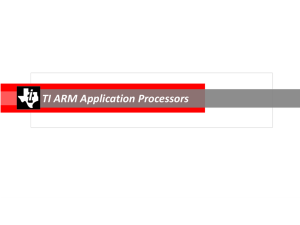 TI ARM Application Processors