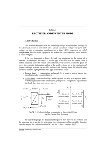 rectifier and inverter mode