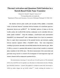 Thermal Activation and Quantum Field Emission in a