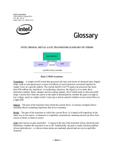 Glossary