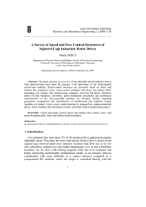 A Survey of Speed and Flux Control Structures of Squirrel