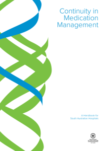 Continuity in Medication Management