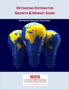 Optimizing Distributor Growth and Market Share Brochure