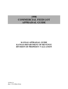 Commercial Feed Lot Appraisal Guide