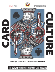 Card Culture. - PlayingCardForum.com