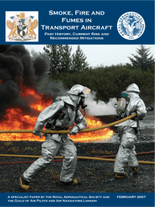 Smoke, Fire and Fumes in Transport