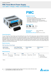 PMC-12V035W1AA Datasheet