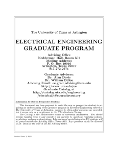 electrical engineering graduate program