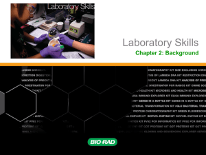 Laboratory Skills - Pedersen Science