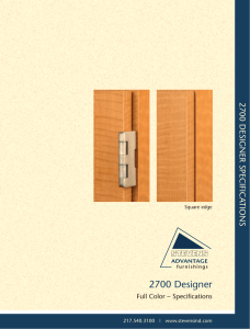 2700 Designer - Stevens Industries, Inc.