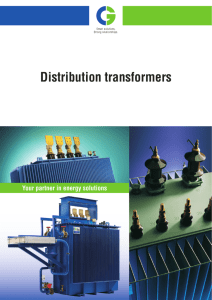 Distribution transformers