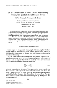 On the Classification of Plane Graphs Representing Structurally