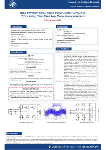 High Efficient Three-Phase Power Factor Correction (PFC)