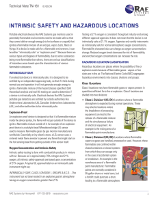Technical Note 161 Intrinsic Safety And Hazardous