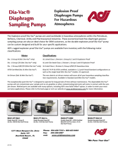 Dia-Vac® Diaphragm Sampling Pumps