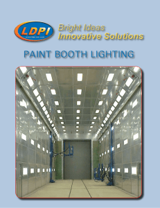 paint booth lighting