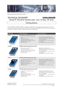 technical datasheet technical datasheet challenger