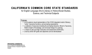 california`s common core state standards