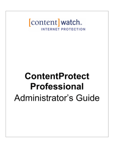 ContentProtect User Guide