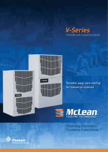 McLean Indoor Air Conditioners, V-Series