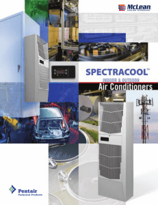 SPECTRACOOL Indoor and Outdoor Air Conditioners