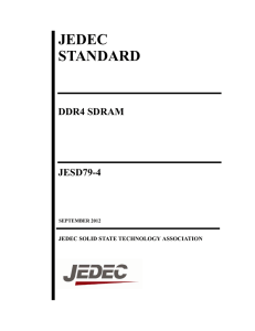 JEDEC STANDARD