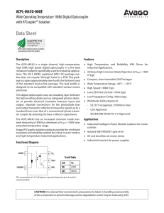 ACPL-M43U - Avago Technologies