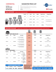 February 2016 – InSinkErator Price List