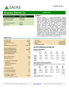 Emerson Electric Co.