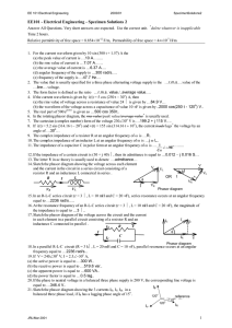 Answers - Department of Electrical Engineering