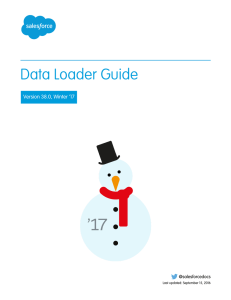 Data Loader Guide
