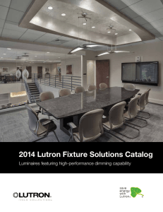 Lutron Fixture Solutions Catalog